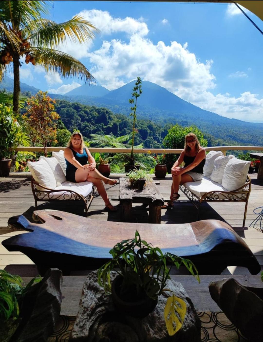 Dwan Tea Mountain Side Bed & Breakfast Jatiluwih Dış mekan fotoğraf