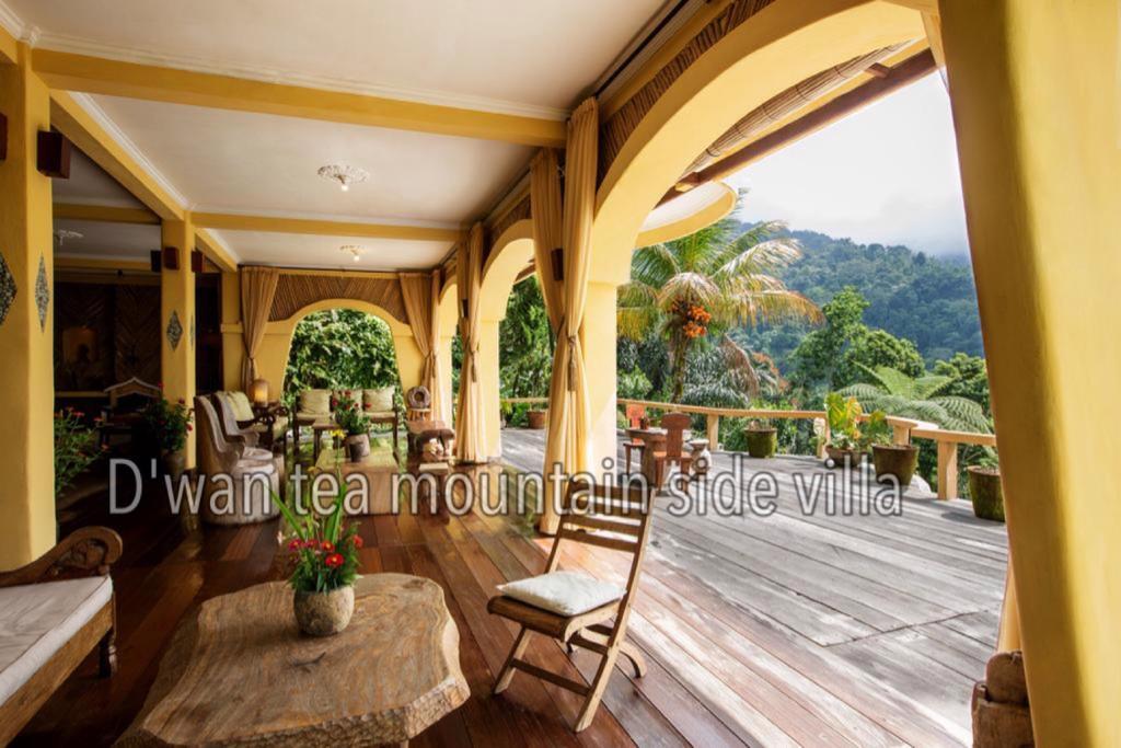 Dwan Tea Mountain Side Bed & Breakfast Jatiluwih Dış mekan fotoğraf